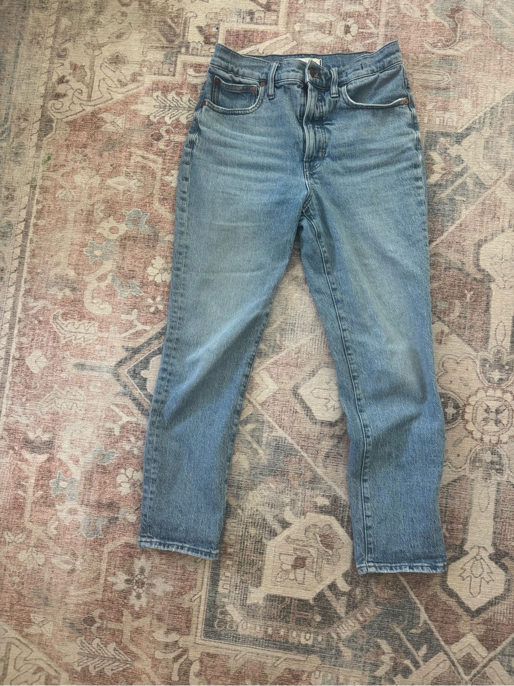 Madewell perfect vintage Jeans in Light Blue